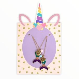 Unicorn Gold Fashion Best Friend Necklaces